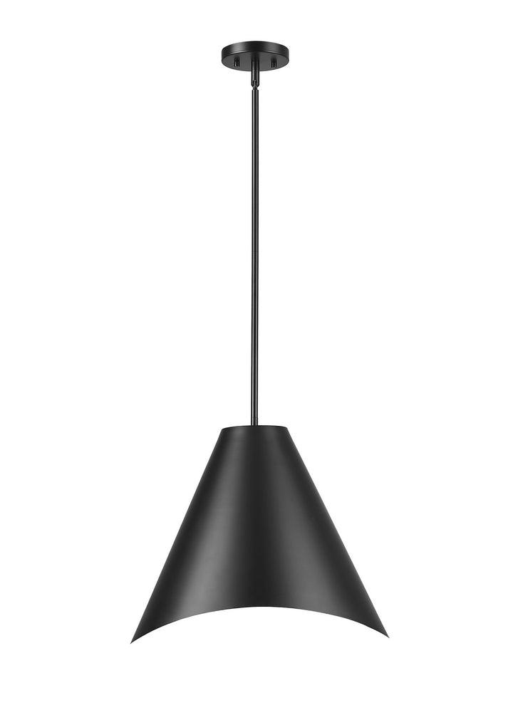 Z-Lite Canada - 1952P18-MB - One Light Pendant - Aria - Matte Black