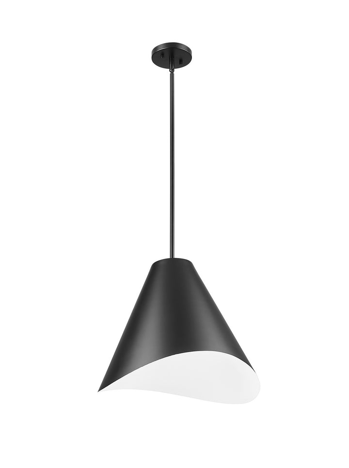 Z-Lite Canada - 1952P18-MB - One Light Pendant - Aria - Matte Black