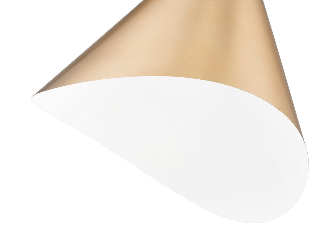 Z-Lite Canada - 1952P18-MGLD - One Light Pendant - Aria - Modern Gold