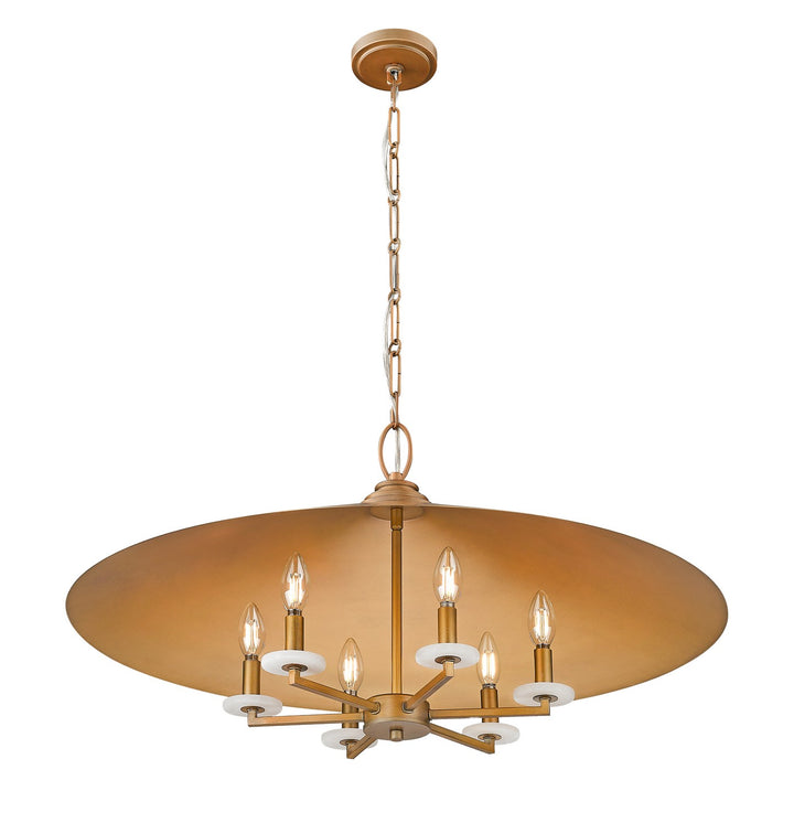 Z-Lite Canada - 1953-32SGD - Six Light Pendant - Rialto - Signature Gold