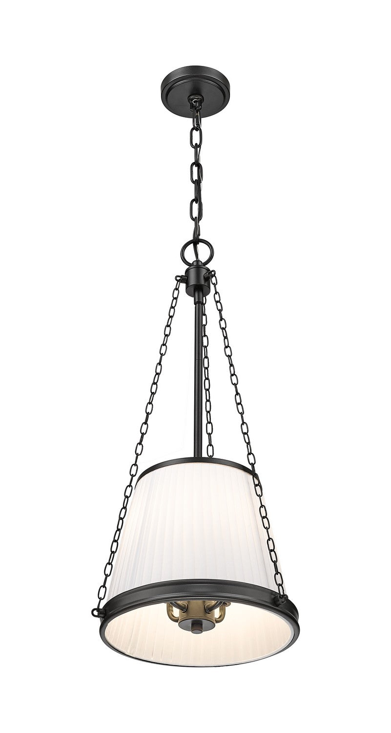 Z-Lite Canada - 1954P12-MB - Four Light Pendant - Madeline - Matte Black
