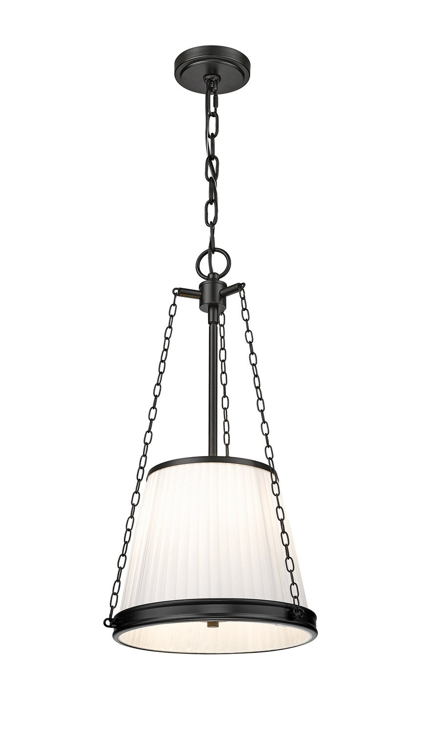 Z-Lite Canada - 1954P12-MB - Four Light Pendant - Madeline - Matte Black