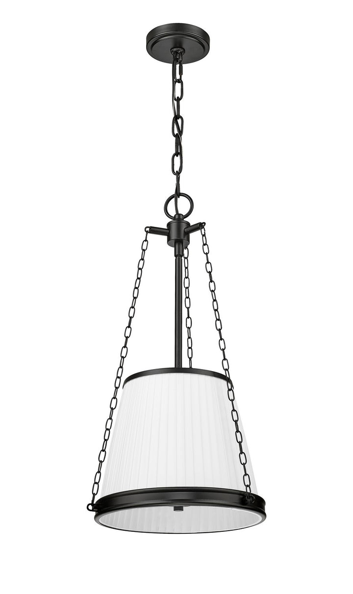 Z-Lite Canada - 1954P12-MB - Four Light Pendant - Madeline - Matte Black