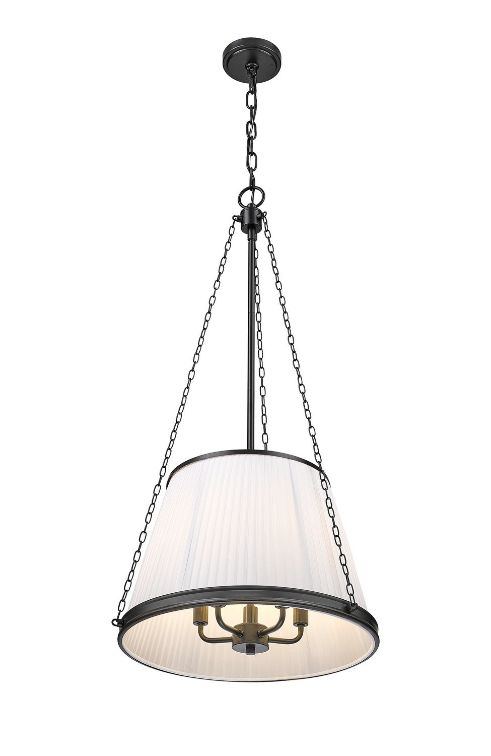 Z-Lite Canada - 1954P18-MB - Five Light Pendant - Madeline - Matte Black
