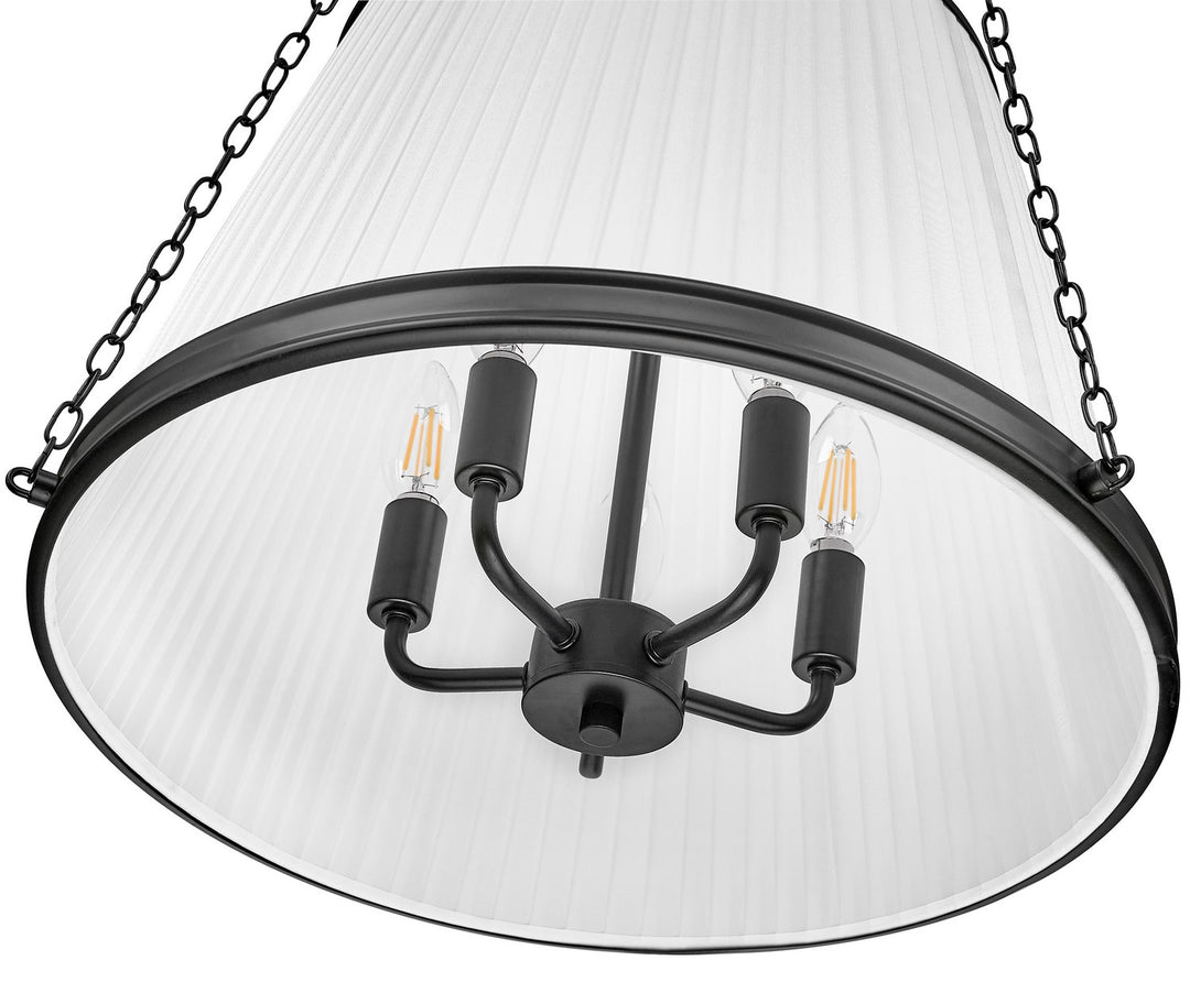 Z-Lite Canada - 1954P18-MB - Five Light Pendant - Madeline - Matte Black
