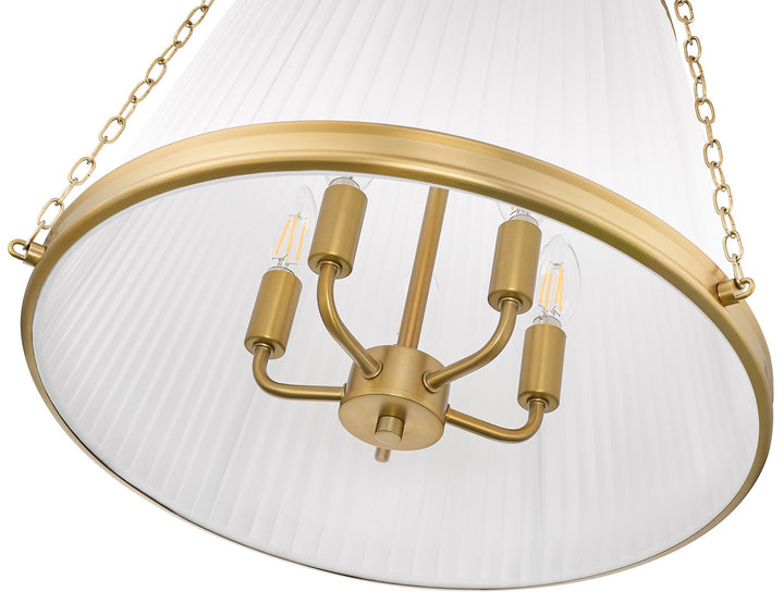 Z-Lite Canada - 1954P18-MGLD - Five Light Pendant - Madeline - Modern Gold