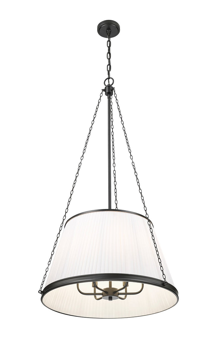 Z-Lite Canada - 1954P24-MB - Six Light Pendant - Madeline - Matte Black