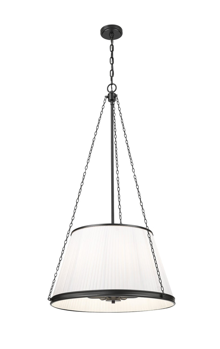 Z-Lite Canada - 1954P24-MB - Six Light Pendant - Madeline - Matte Black