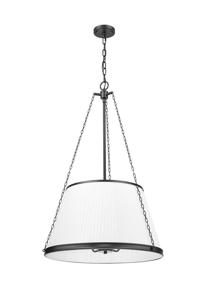 Z-Lite Canada - 1954P24-MB - Six Light Pendant - Madeline - Matte Black