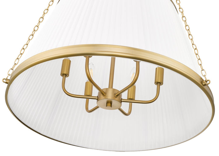 Z-Lite Canada - 1954P24-MGLD - Six Light Pendant - Madeline - Modern Gold