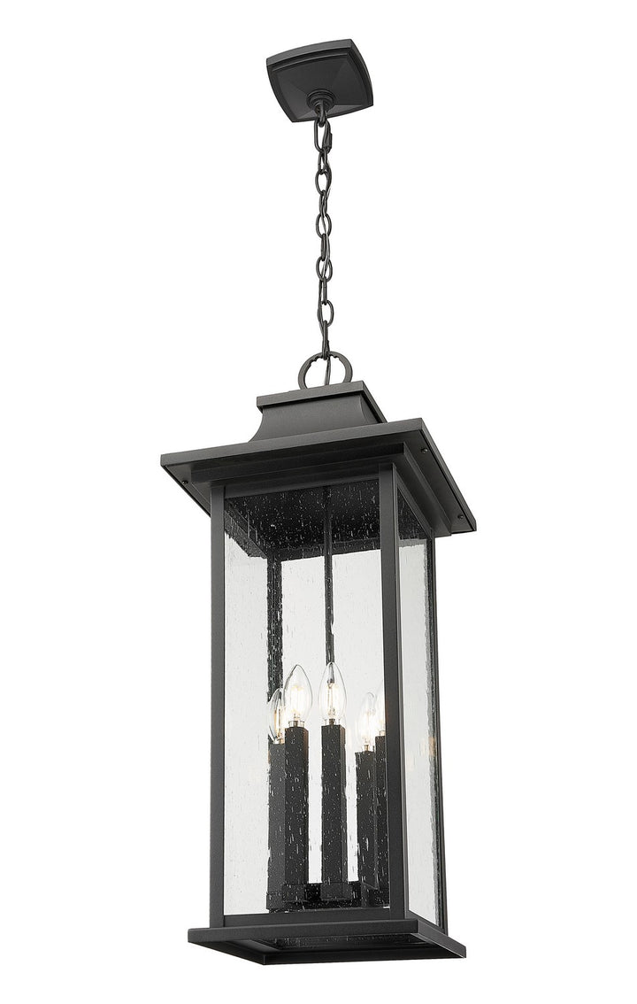 Z-Lite Canada - 5017CHXL-BK - Six Light Outdoor Chain Mount Ceiling Fixture - Tiberius - Black