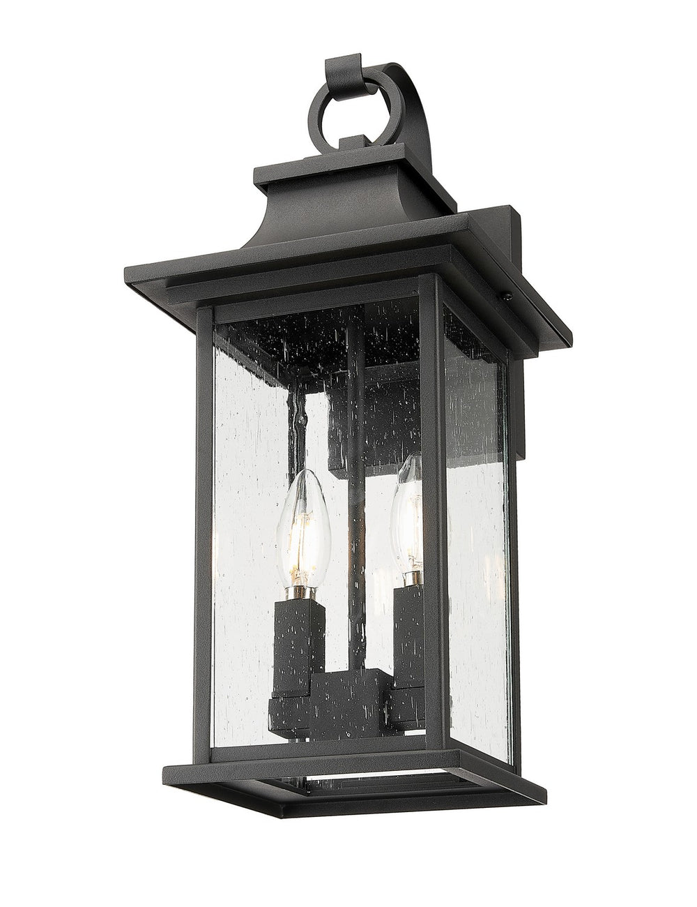 Z-Lite Canada - 5017M-BK - Two Light Outdoor Wall Sconce - Tiberius - Black