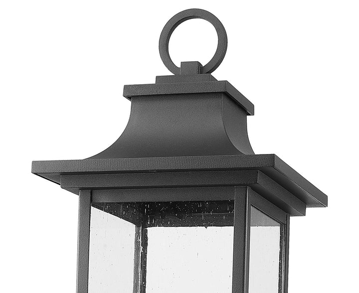 Z-Lite Canada - 5017PHBR-BK - Four Light Outdoor Post Mount Fixture - Tiberius - Black