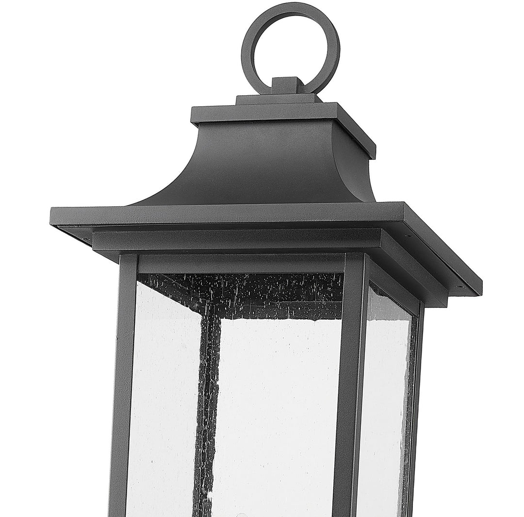Z-Lite Canada - 5017PHXLR-BK - Six Light Outdoor Post Mount Fixture - Tiberius - Black