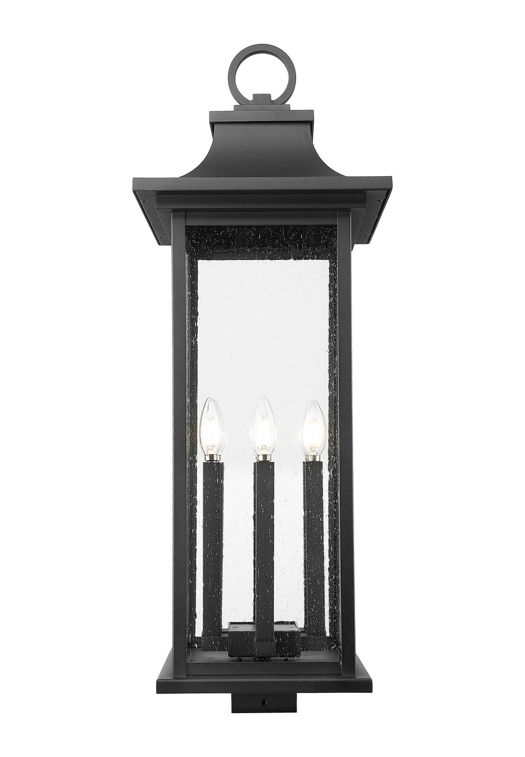 Z-Lite Canada - 5017PHXLS-BK - Six Light Outdoor Post Mount Fixture - Tiberius - Black