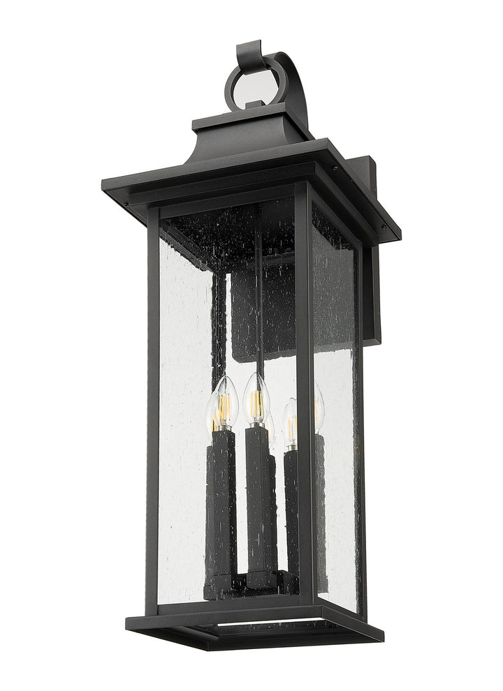 Z-Lite Canada - 5017XL-BK - Six Light Outdoor Wall Light - Tiberius - Black