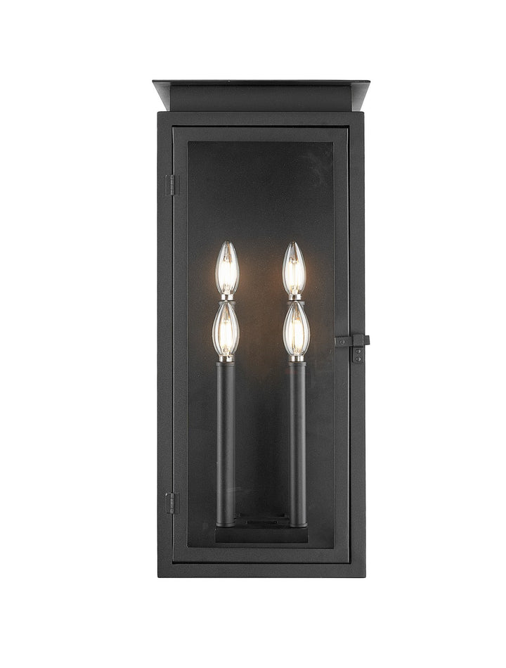 Z-Lite Canada - 5018B-BK - Four Light Outdoor Wall Light - Nova - Black