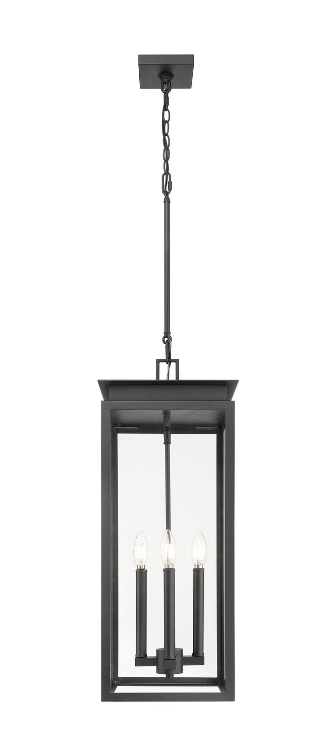 Z-Lite Canada - 5018CHB-BK - Four Light Outdoor Chain Mount Ceiling Fixture - Nova - Black