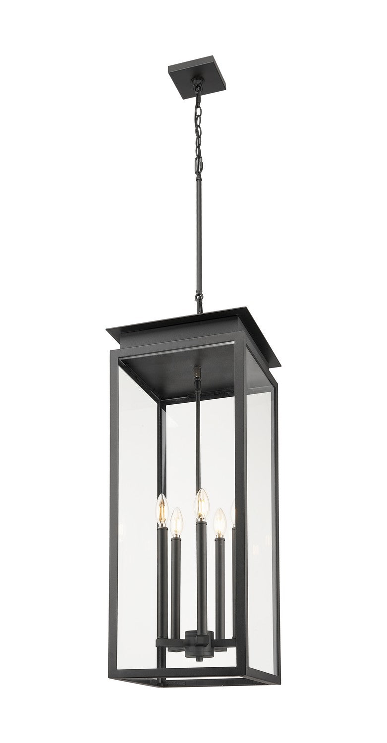 Z-Lite Canada - 5018CHXL-BK - Five Light Outdoor Chain Mount Ceiling Fixture - Nova - Black