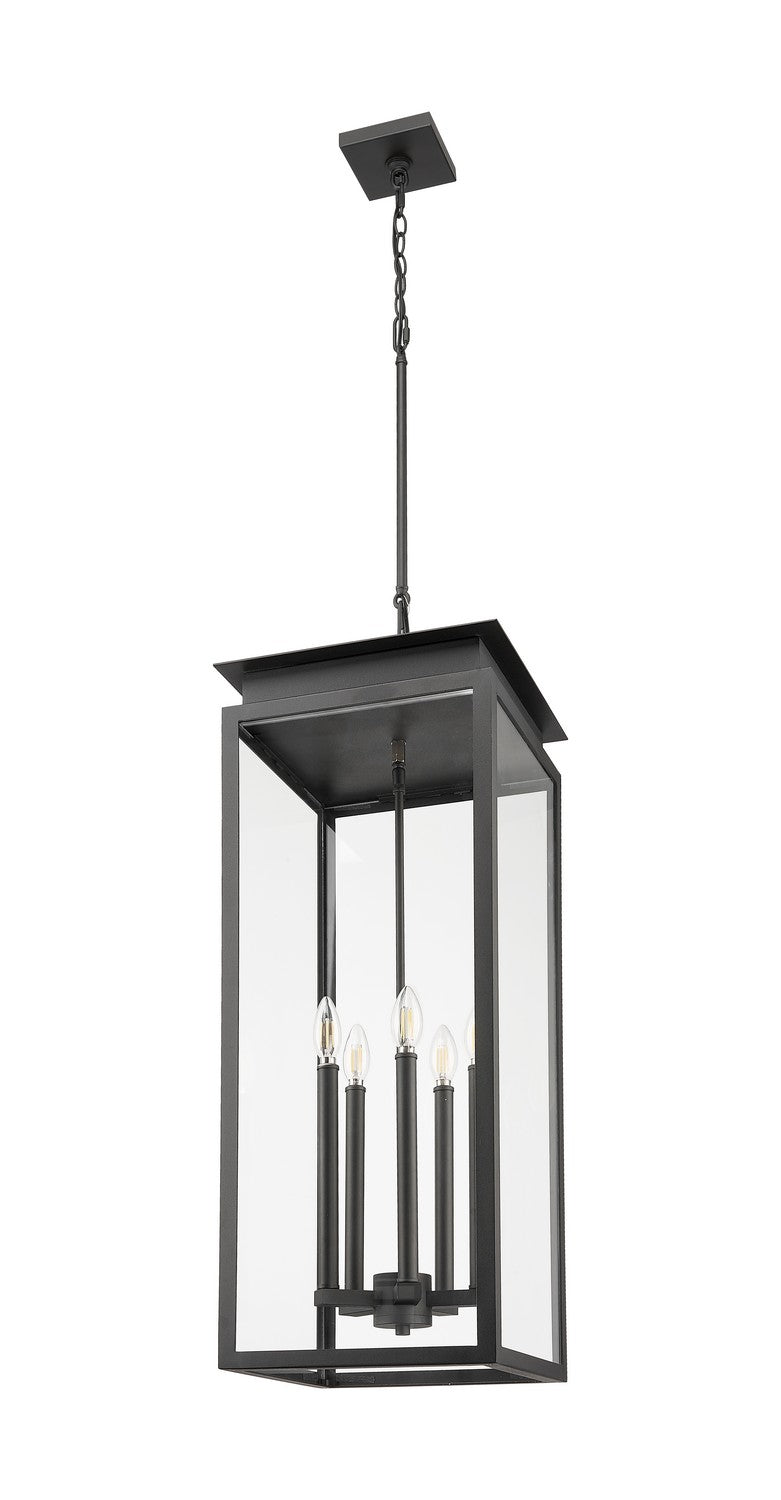 Z-Lite Canada - 5018CHXL-BK - Five Light Outdoor Chain Mount Ceiling Fixture - Nova - Black