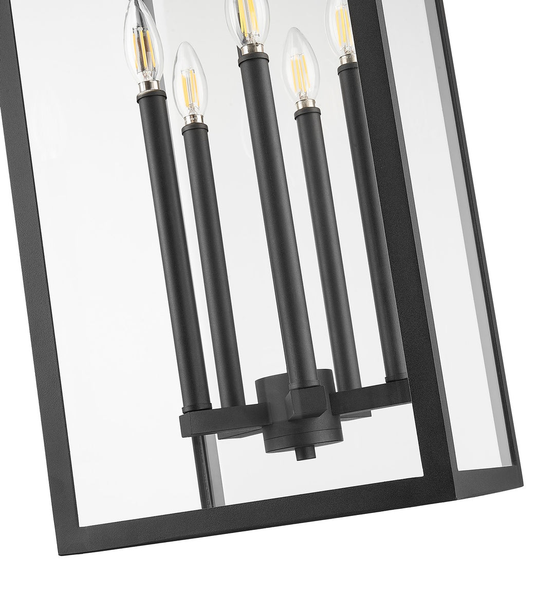 Z-Lite Canada - 5018CHXL-BK - Five Light Outdoor Chain Mount Ceiling Fixture - Nova - Black