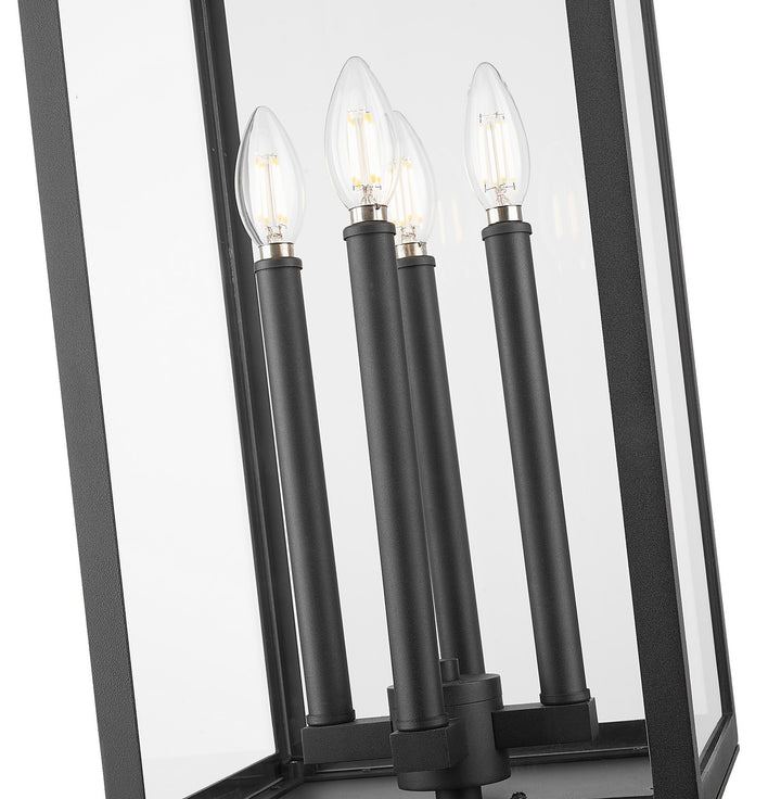 Z-Lite Canada - 5018PHBR-533PM-BK - Four Light Outdoor Pier Mounted Fixture - Nova - Black