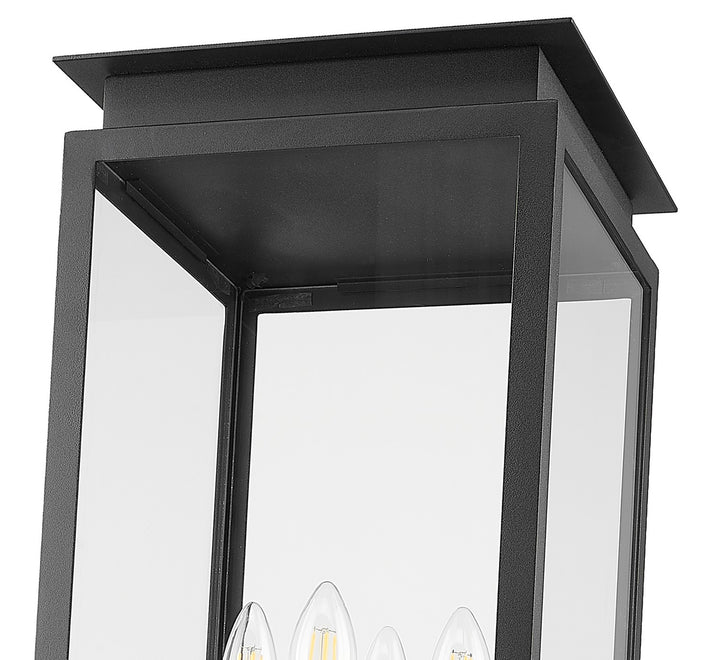 Z-Lite Canada - 5018PHBS-BK - Four Light Outdoor Post Mount Fixture - Nova - Black