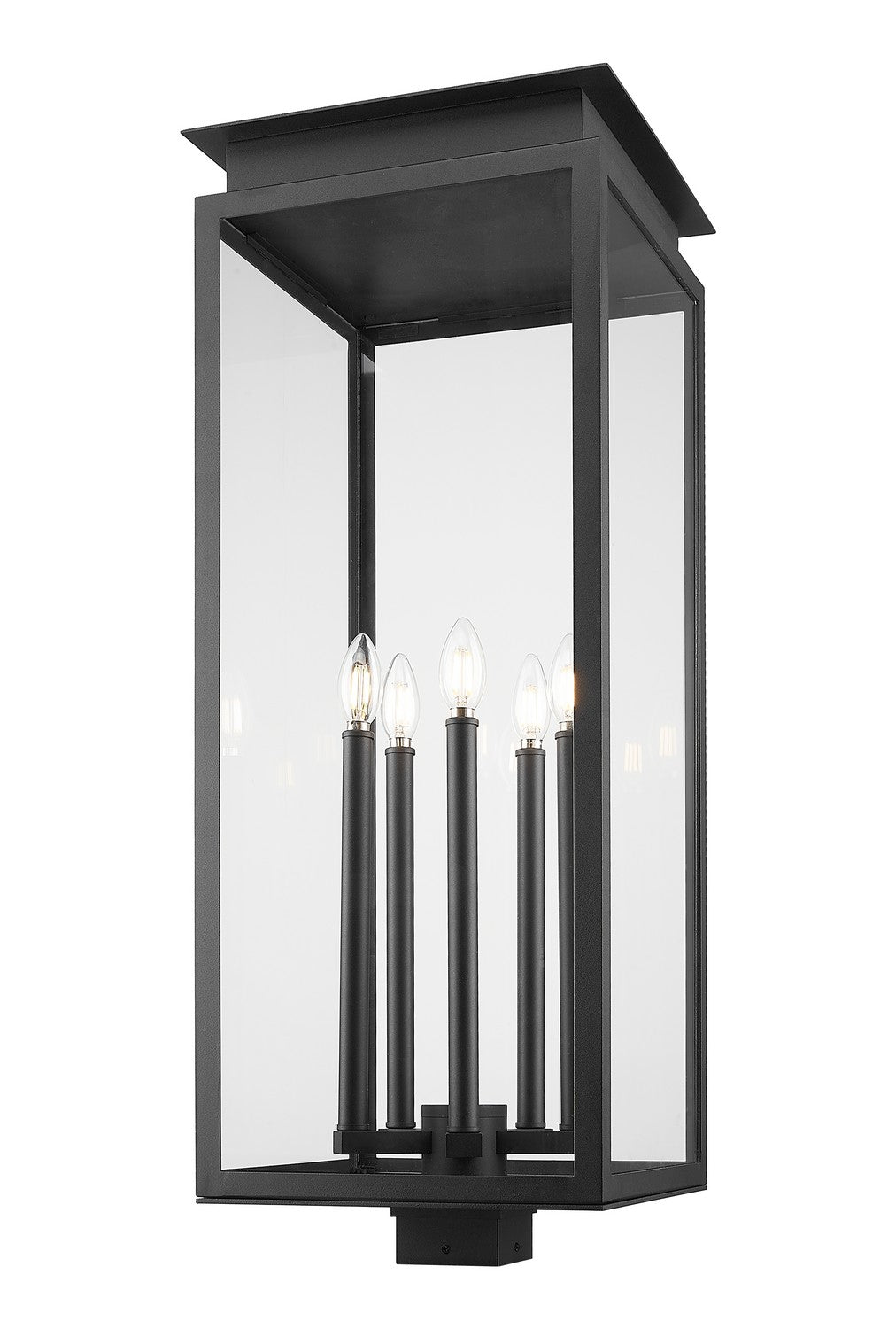 Z-Lite Canada - 5018PHXLS-BK - Five Light Outdoor Post Mount Fixture - Nova - Black