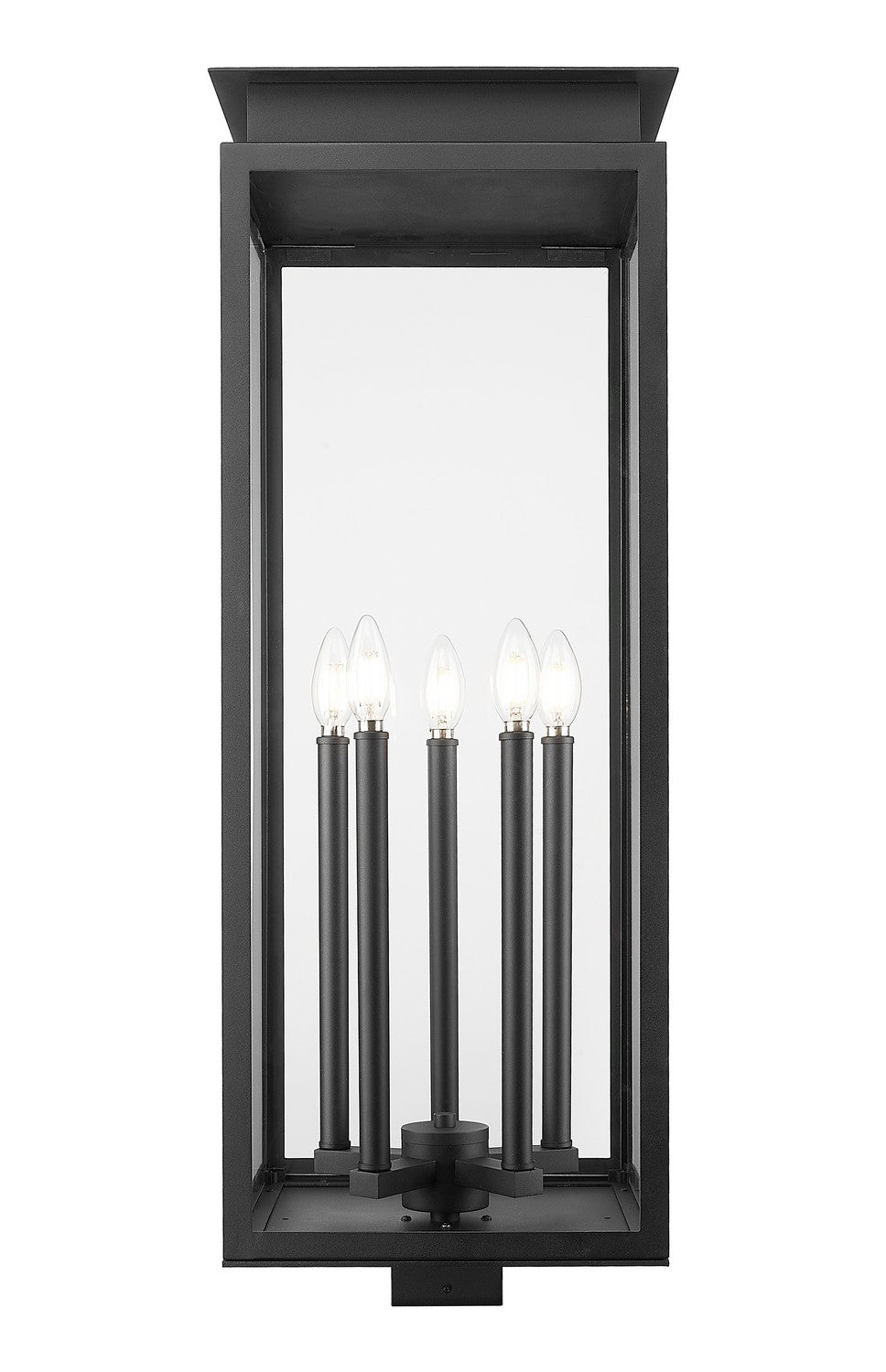 Z-Lite Canada - 5018PHXLS-BK - Five Light Outdoor Post Mount Fixture - Nova - Black