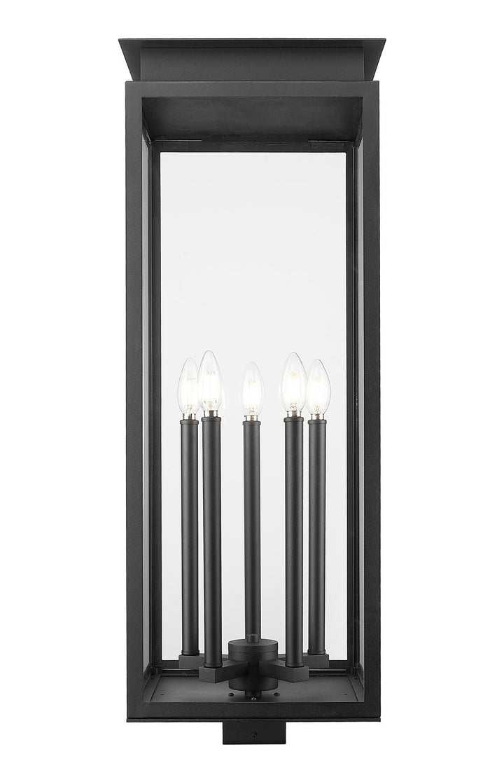 Z-Lite Canada - 5018PHXLS-BK - Five Light Outdoor Post Mount Fixture - Nova - Black