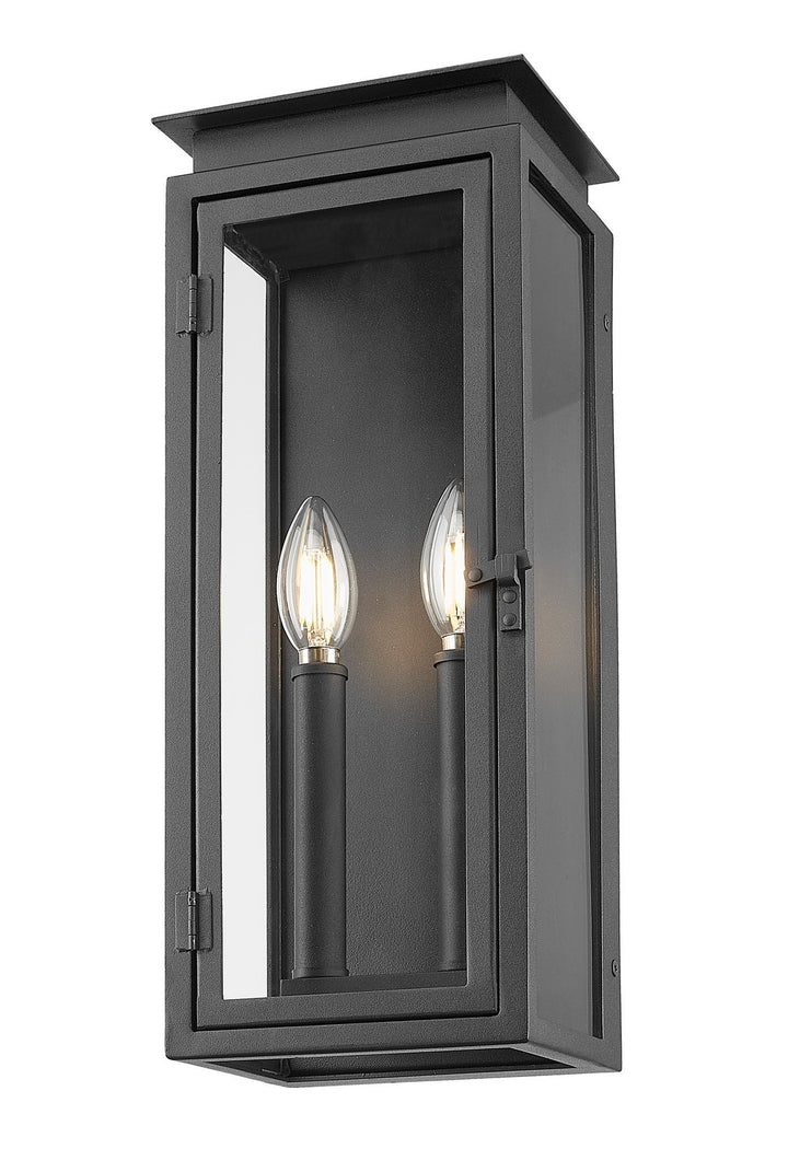 Z-Lite Canada - 5018S-BK - Two Light Outdoor Wall Sconce - Nova - Black