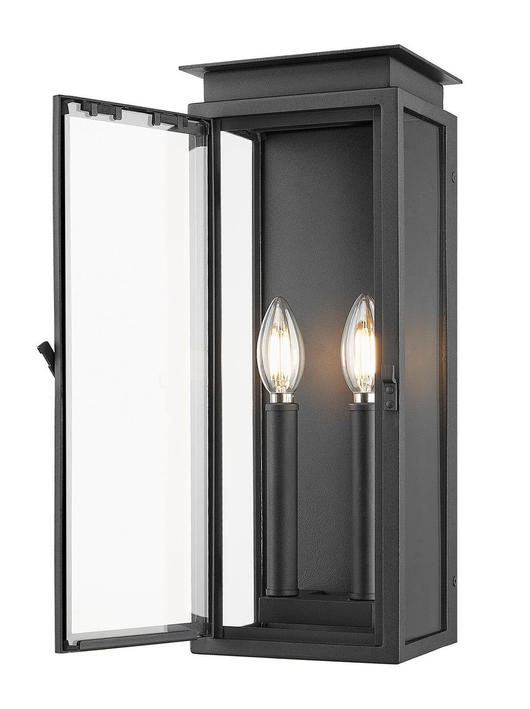 Z-Lite Canada - 5018S-BK - Two Light Outdoor Wall Sconce - Nova - Black