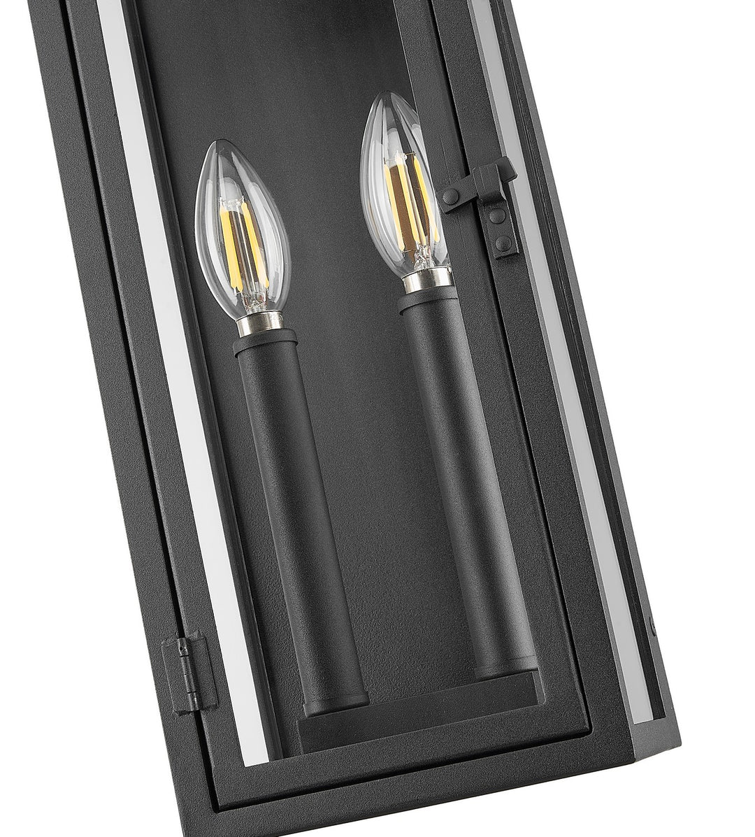 Z-Lite Canada - 5018S-BK - Two Light Outdoor Wall Sconce - Nova - Black