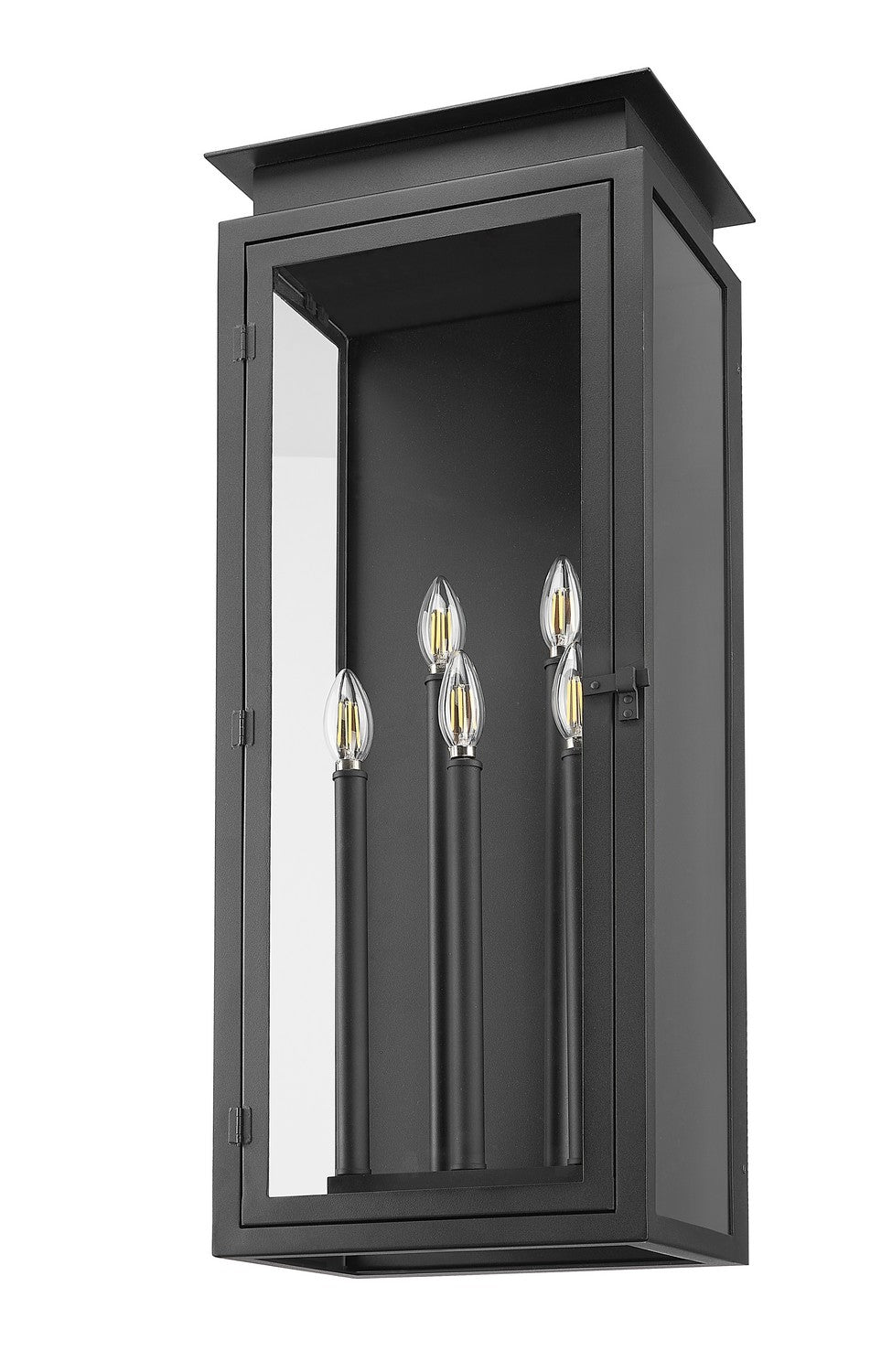 Z-Lite Canada - 5018XL-BK - Five Light Outdoor Wall Light - Nova - Black