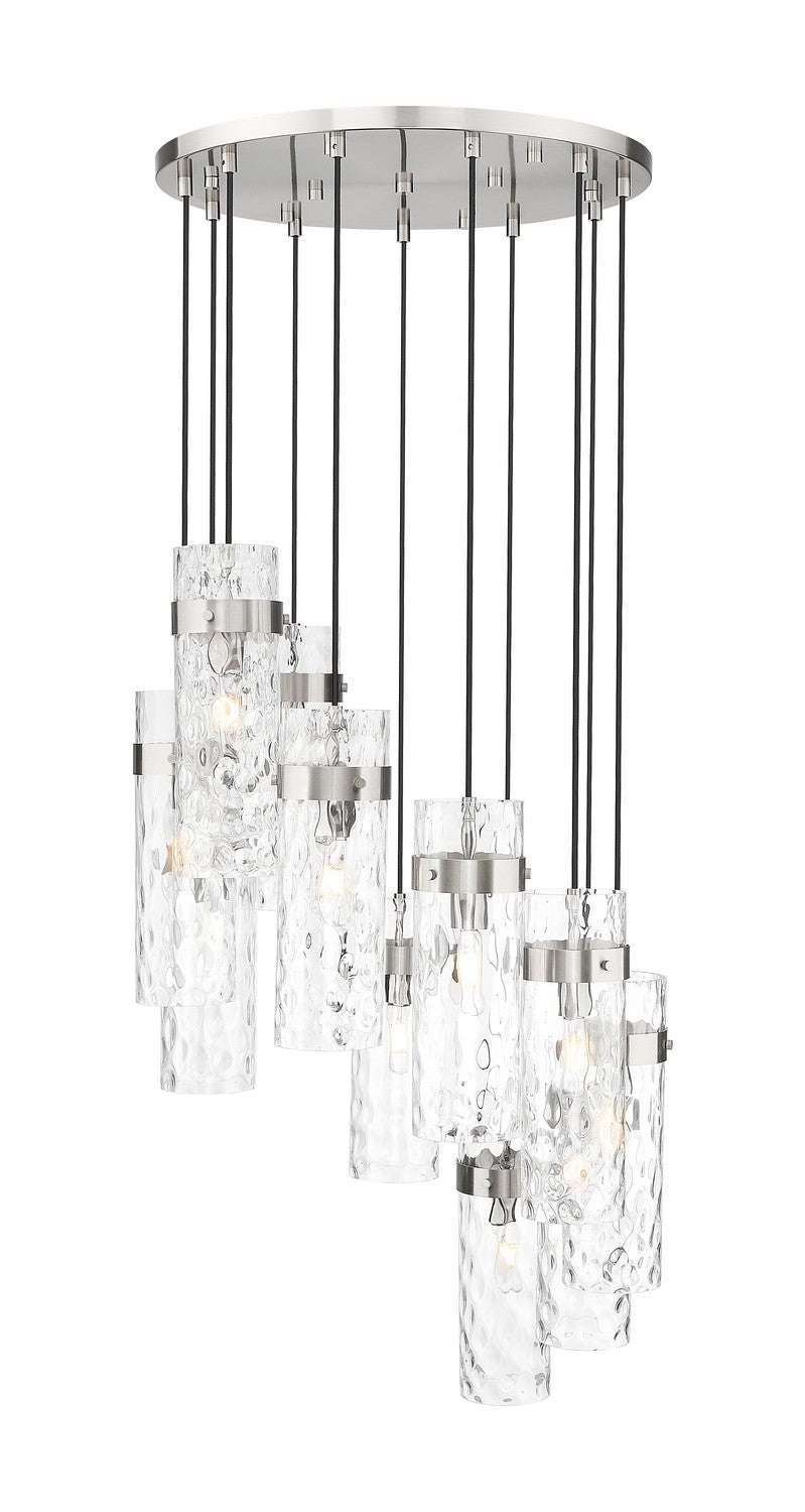 Z-Lite Canada - 7002P5-11R-BN - 11 Light Chandelier - Fontaine - Brushed Nickel