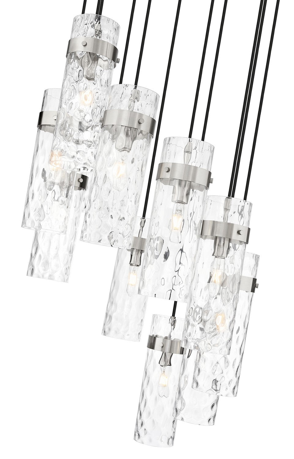 Z-Lite Canada - 7002P5-11R-BN - 11 Light Chandelier - Fontaine - Brushed Nickel