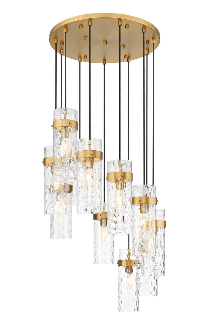 Z-Lite Canada - 7002P5-11R-RB - 11 Light Chandelier - Fontaine - Rubbed Brass