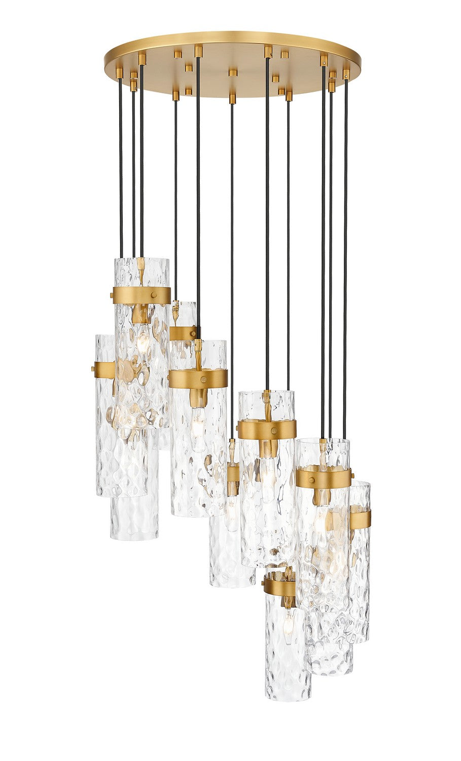 Z-Lite Canada - 7002P5-11R-RB - 11 Light Chandelier - Fontaine - Rubbed Brass