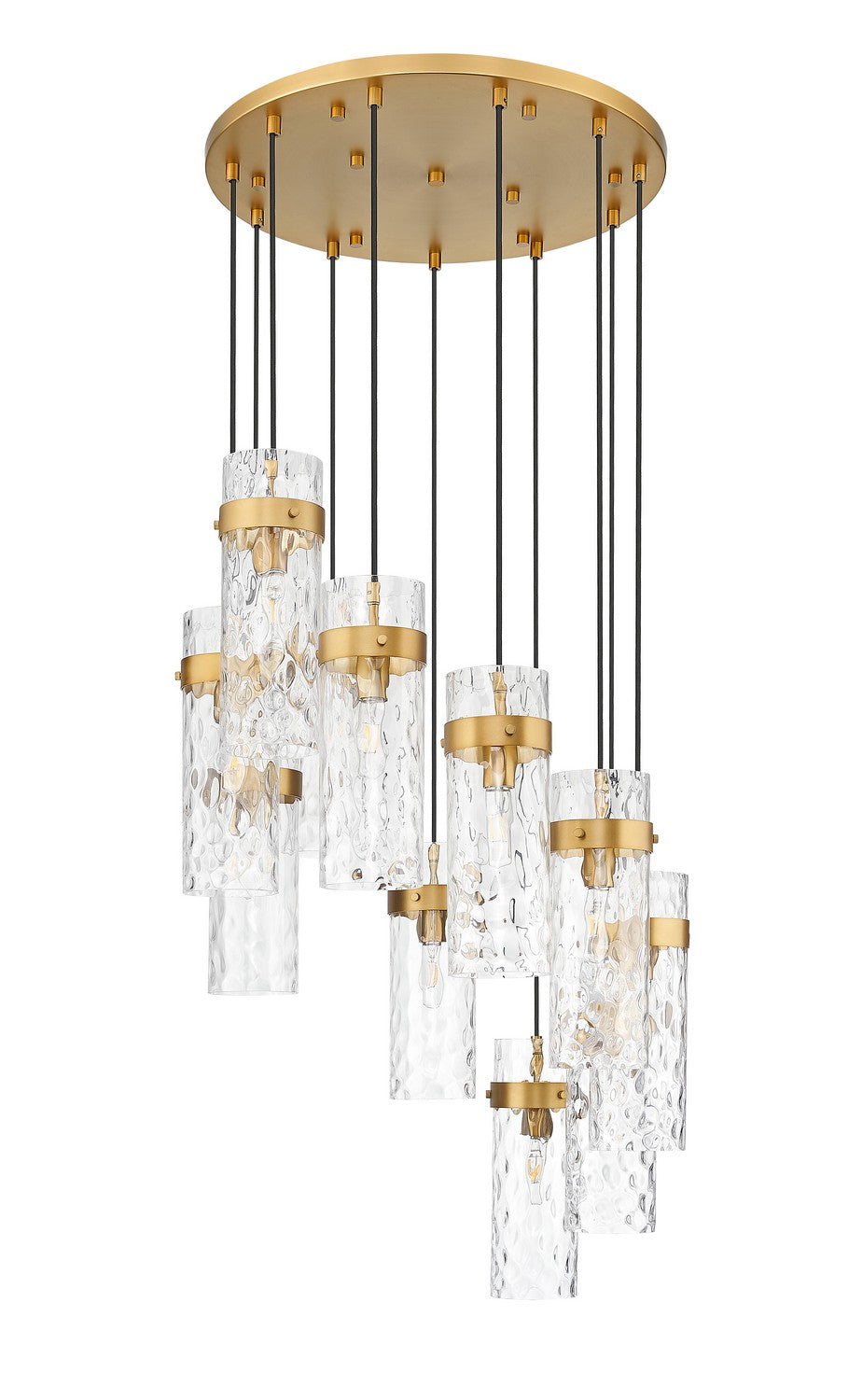 Z-Lite Canada - 7002P5-11R-RB - 11 Light Chandelier - Fontaine - Rubbed Brass