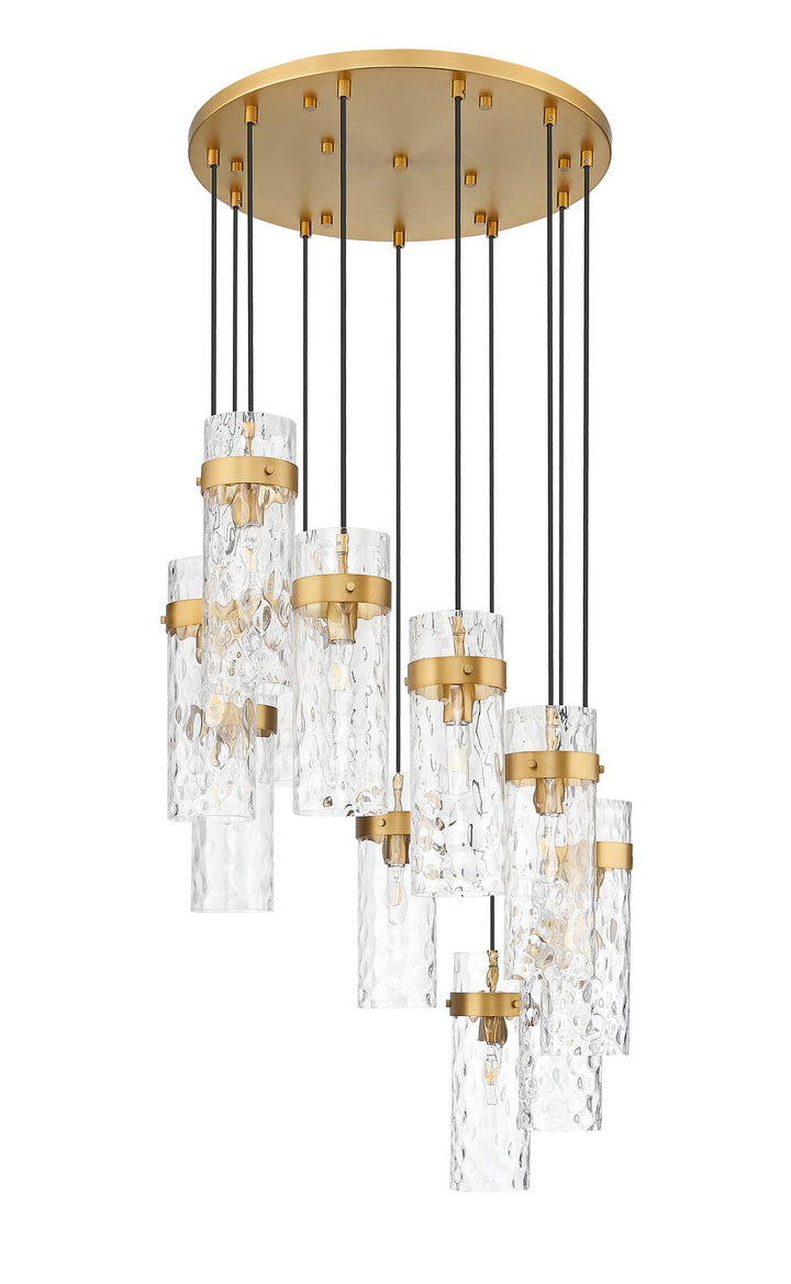 Z-Lite Canada - 7002P5-11R-RB - 11 Light Chandelier - Fontaine - Rubbed Brass
