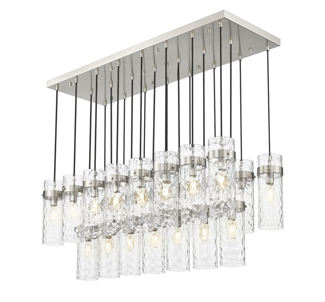 Z-Lite Canada - 7002P5-23L-BN - 23 Light Linear Chandelier - Fontaine - Brushed Nickel