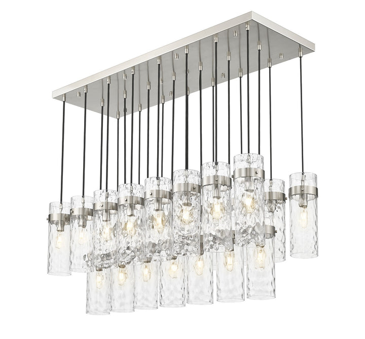 Z-Lite Canada - 7002P5-23L-BN - 23 Light Linear Chandelier - Fontaine - Brushed Nickel