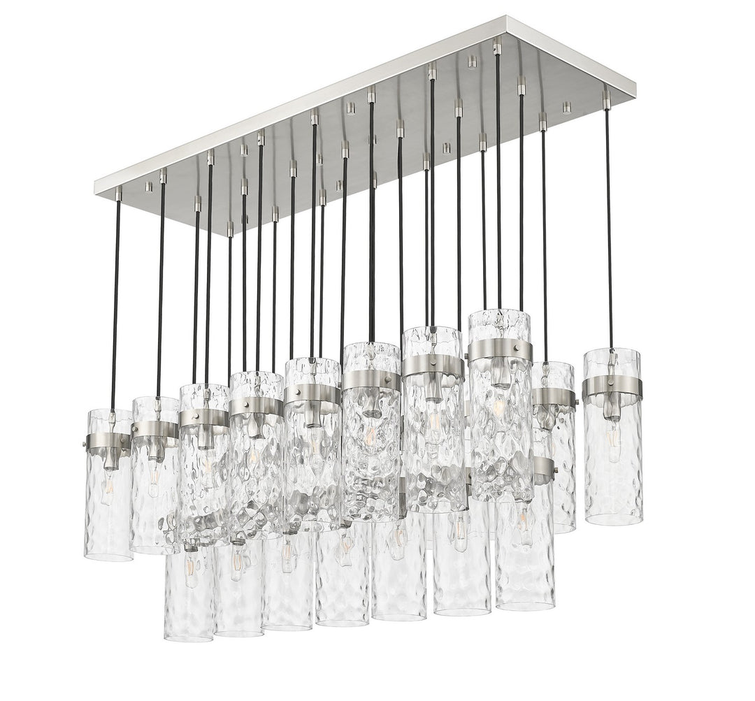 Z-Lite Canada - 7002P5-23L-BN - 23 Light Linear Chandelier - Fontaine - Brushed Nickel