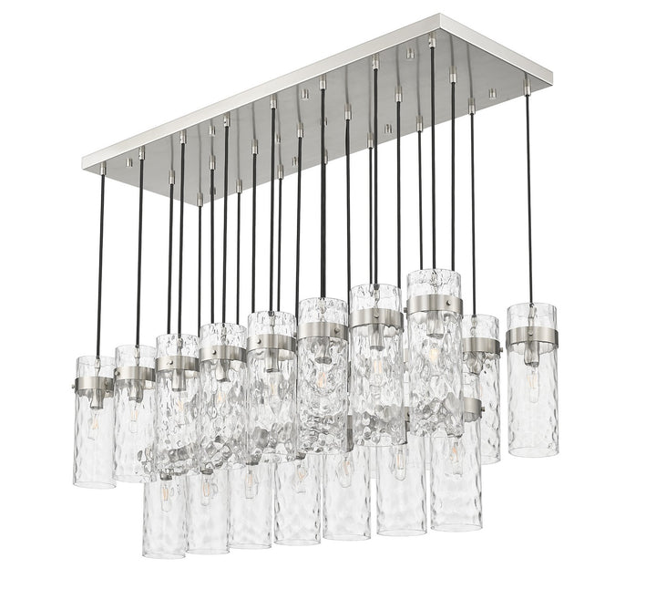 Z-Lite Canada - 7002P5-23L-BN - 23 Light Linear Chandelier - Fontaine - Brushed Nickel