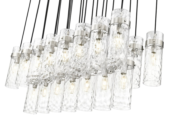 Z-Lite Canada - 7002P5-23L-BN - 23 Light Linear Chandelier - Fontaine - Brushed Nickel