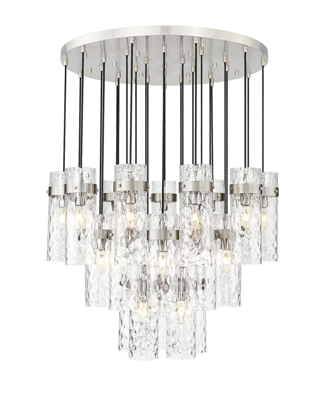 Z-Lite Canada - 7002P5-27R-BN - 27 Light Chandelier - Fontaine - Brushed Nickel