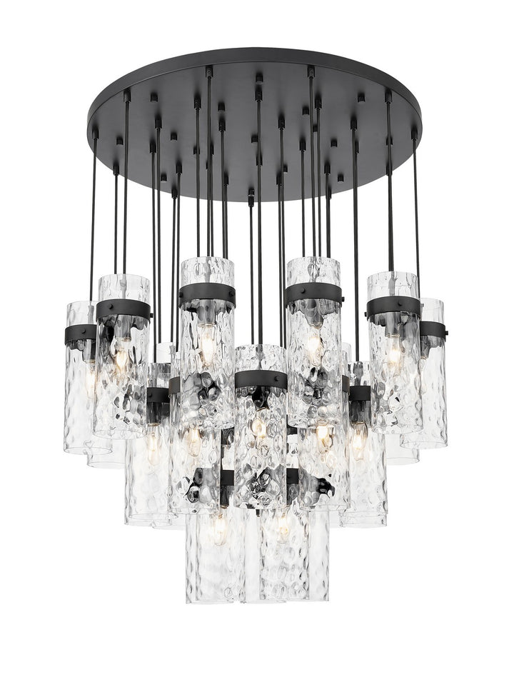 Z-Lite Canada - 7002P5-27R-MB - 27 Light Chandelier - Fontaine - Matte Black
