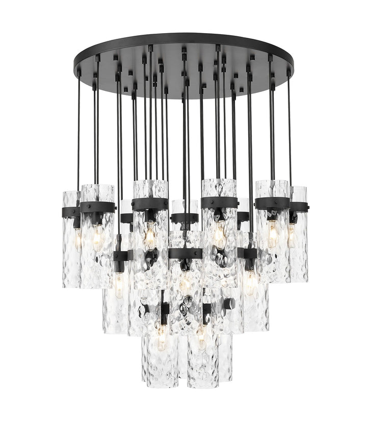 Z-Lite Canada - 7002P5-27R-MB - 27 Light Chandelier - Fontaine - Matte Black