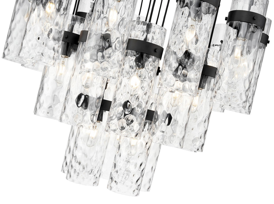 Z-Lite Canada - 7002P5-27R-MB - 27 Light Chandelier - Fontaine - Matte Black