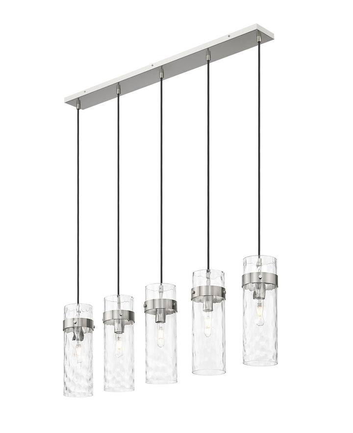 Z-Lite Canada - 7002P5-5L-BN - Five Light Linear Chandelier - Fontaine - Brushed Nickel